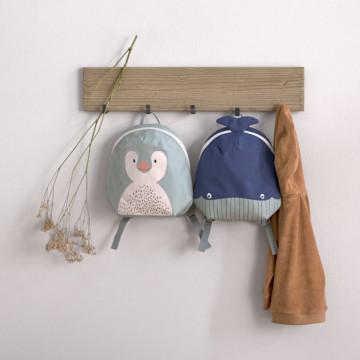 Tiny Backpack About Friends penguin light blue