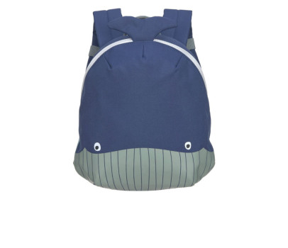 Tiny Backpack About Friends whale dark blue