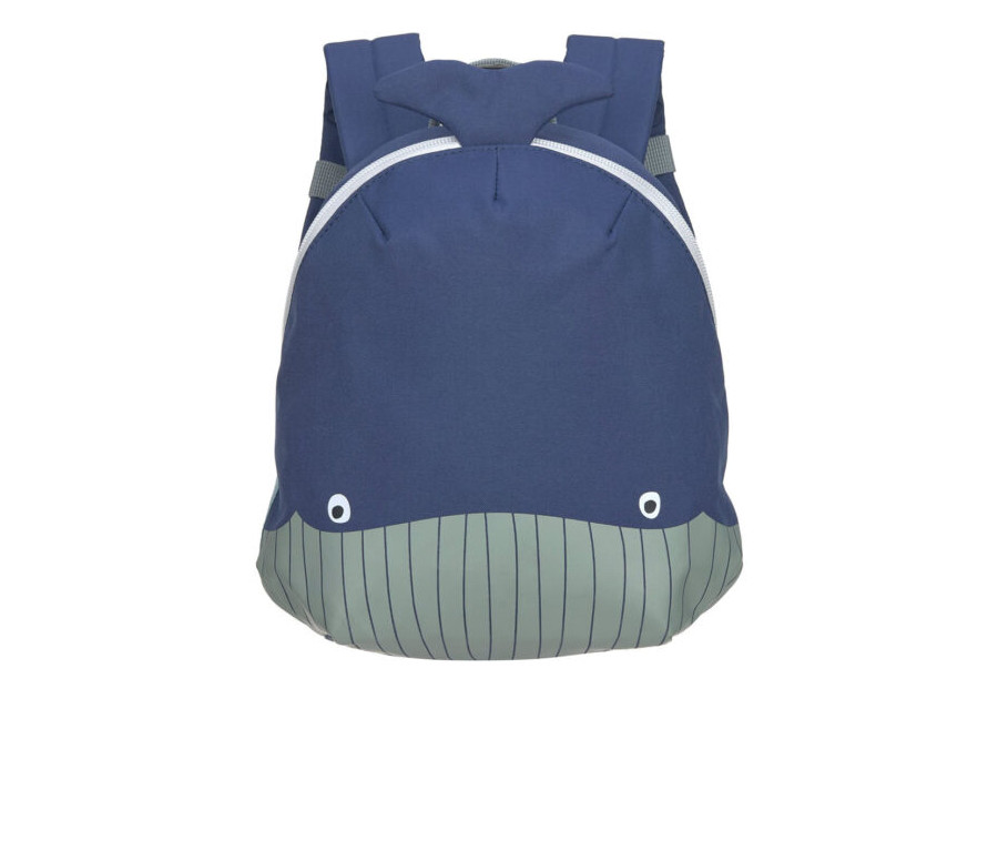 Tiny Backpack About Friends whale dark blue