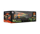 Auto RC závodní 27MHz plast 20cm na baterie se světlem 3 barvy v krabici 27x10x13cm