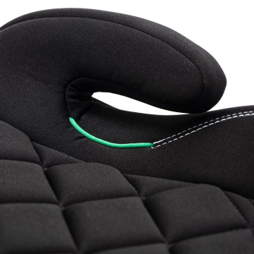 Autosedačka-podsedák BABY MIX HERO Plus ISOFIX I-SIZE black 2026, Černá