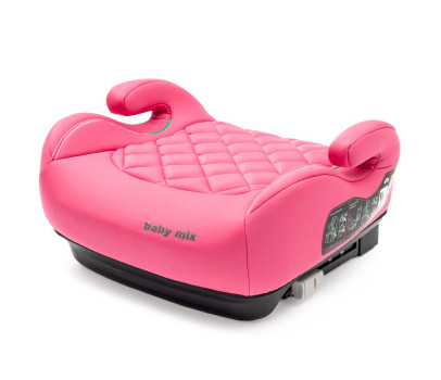 Autosedačka-podsedák BABY MIX HERO Plus ISOFIX I-SIZE pink