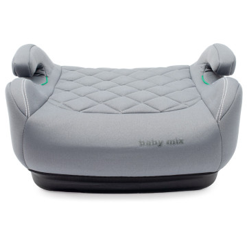 Autosedačka-podsedák BABY MIX HERO I-SIZE 2026 grey, Šedá