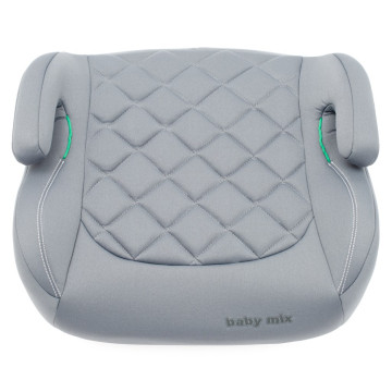Autosedačka-podsedák BABY MIX HERO I-SIZE 2026 grey, Šedá