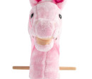 Hobby Horse se zvukem a kolečky Rosie Baby Mix pink