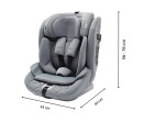 Autosedačka BABY MIX HERO PRO I-SIZE grey