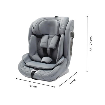 Autosedačka BABY MIX HERO PRO I-SIZE grey