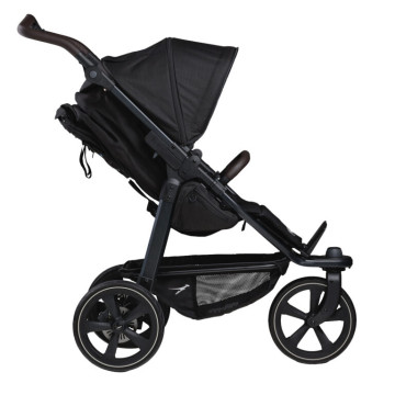 set Mono2 combi push chair-air chamber wheel 2024 black