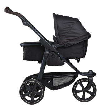 set Mono2 combi push chair-air chamber wheel 2024 black