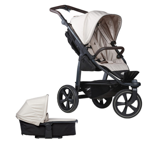 set Mono2 combi push chair-air chamber wheel 2024 sand