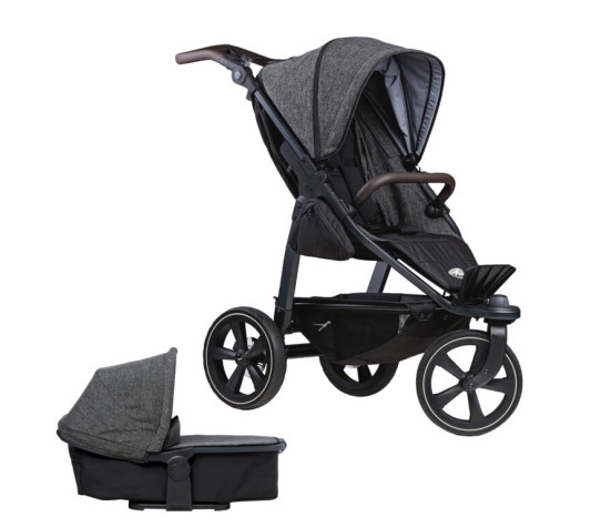 set Mono2 combi push chair-air chamber wheel 2024 prem. anthracite