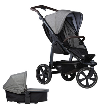 set Mono2 combi push chair-air chamber wheel 2024 prem. grey