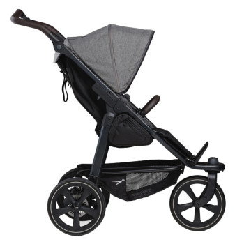 set Mono2 combi push chair-air chamber wheel 2024 prem. grey