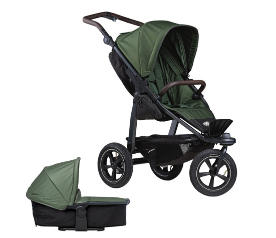 set Mono2 combi push chair - air wheel 2024 olive