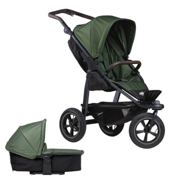 set Mono2 combi push chair - air wheel 2024 olive