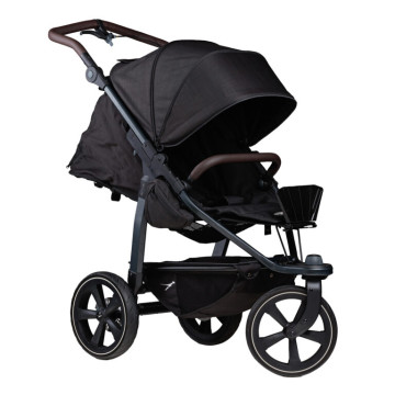 set Mono2 stroller - air chamber wheel 2024 black