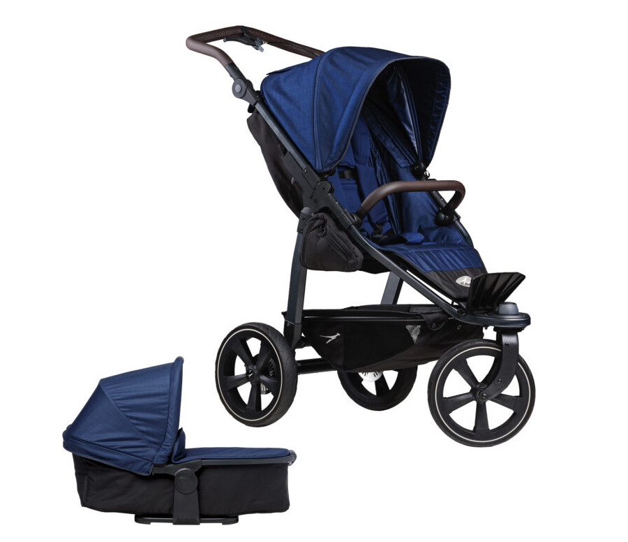 set Mono2 stroller - air chamber wheel 2024 navy