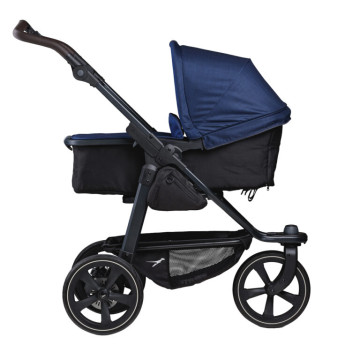 set Mono2 stroller - air chamber wheel 2024 navy