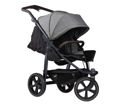 set Mono2 stroller - air chamber wheel 2024 prem. grey