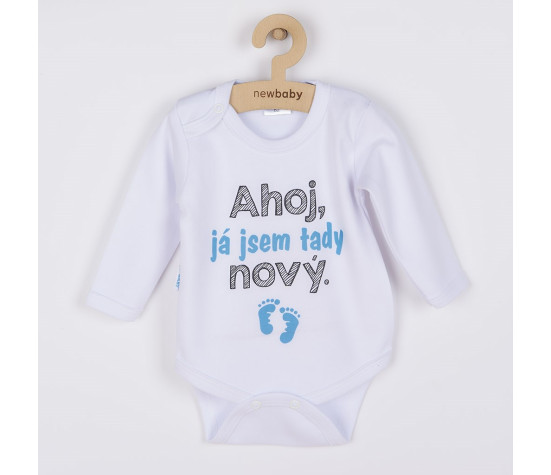 Body s potiskem New Baby Ahoj, já jsem tady nový.