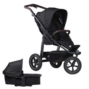 set Mono2 combi push chair - air wheel 2024 black