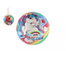 Míč Malý jednorožec/Little unicorn nafouknutý 23cm v síťce