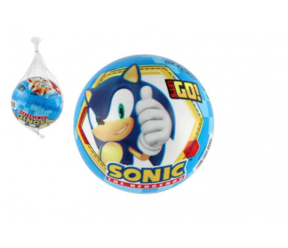 Míč Ježek Sonic nafouknutý 14cm v síťce