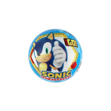 Míč Ježek Sonic nafouknutý 14cm v síťce