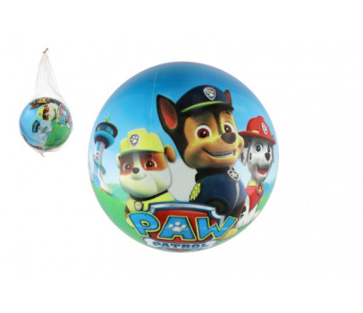 Míč Tlapková patrola/Paw patrol nafouknutý 23cm v síťce