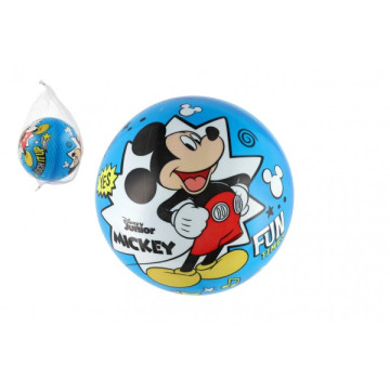 Míč Mickey Mouse nafouknutý 23cm v síťce