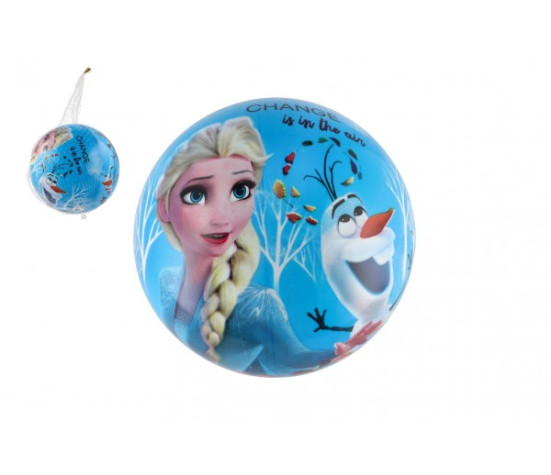 Míč Ledové království II/Frozen II nafouknutý 23cm v síťce