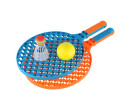 Sada na soft tenis 2 pálky plast 40cm + míček, košíček v síťce