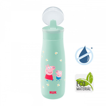 Dětská láhev NUK Mini-Me Flip Peppa Pig 450 ml 12+ m