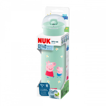 Dětská láhev NUK Mini-Me Flip Peppa Pig 450 ml 12+ m