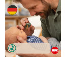 Latexový dudlík NUK For Nature 6-18 m 2 ks box červená