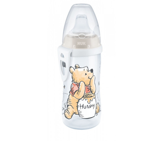 Dětská láhev NUK Active Cup Disney Medvídek Pú 300 ml béžová