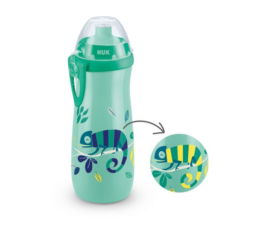 Dětská láhev NUK Sports Cup Chameleon 450 ml