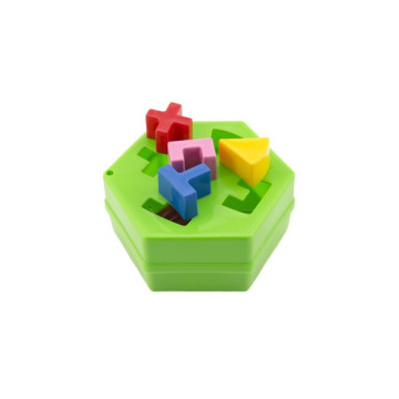 Vkládačka šestihran plast 16x6cm 12m+