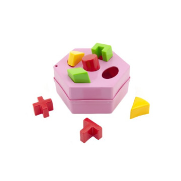 Vkládačka šestihran plast 16x6cm 12m+