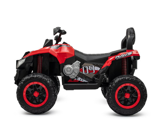 Dětská elektrická čtyřkolka Baby Mix RAVE 4x4 červená