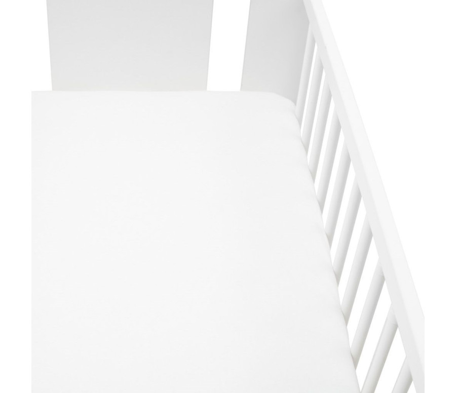 Jersey prostěradlo do postýlky New Baby 120x60 white Jersey prostěradlo do postýlky New Baby 120x60 white