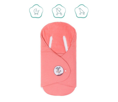 Fillikid Zavinovací deka bunny pink