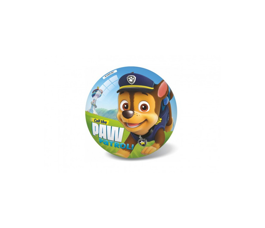 Míč Paw Patrol nafouknutý 14 cm v síťce