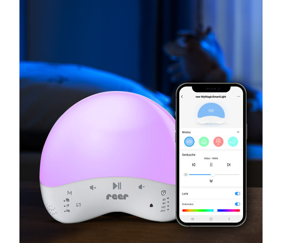 Reer Světlo na usínání se zvuky My Magic Smart Light