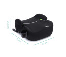 Fillikid Podsedák Isofix i-size black