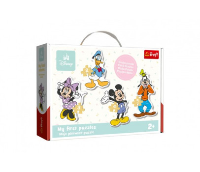 Baby puzzle Mickey Mouse a přátelé 14 dílků v krabici 27x19cm 24m+