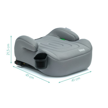 Fillikid Podsedák Flip Deluxe Isofix i-size grey