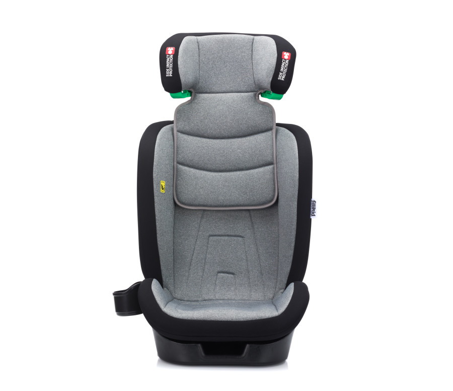 Fillikid Autosedačka Eli Pro Isofix i-size 100-150 cm grey