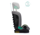 Fillikid Autosedačka Eli Pro Isofix i-size 100-150 cm green