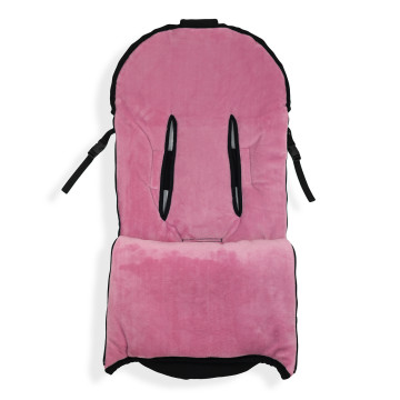 ESITO Zimní fusak Softshell Warm cocoon 4 v 1 Black / Cameo pink - černá / růžová / 95 x 47 cm / UNI